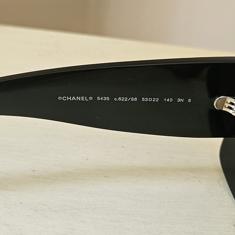 Chanel Rectangle Sunglasses - image 2